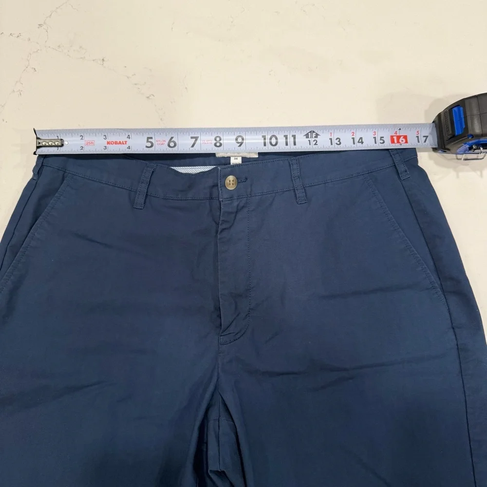 Peter Millar Men’s Crown Comfort Classic Fit Navy Shorts - 34